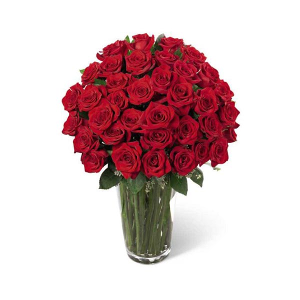 The Luxury Red Rose Bouquet