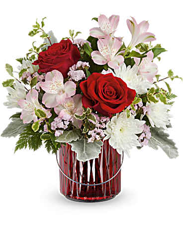 Garden Sparkle Bouquet (WFN® - TEV74-4A) FlowersEzGo.com™