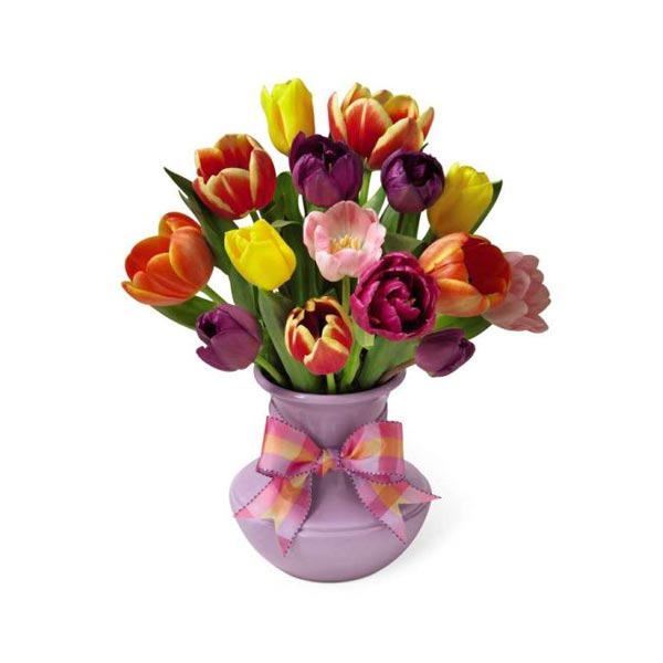 Le bouquet Tulipes du printemps