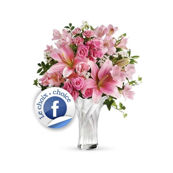 Mother's Day - Facebook Choice (Teleflora® - T13M100A) FlowersEzGo