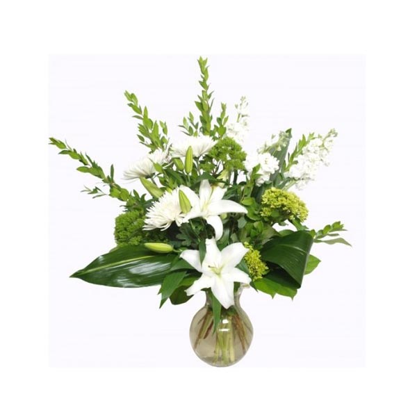 The bouquet Whiteness Wintry