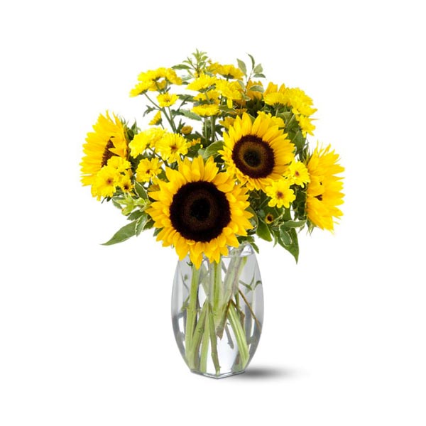Bouquet de tournesols