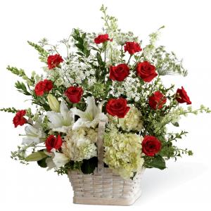 mémoire florale L'Arrangement À la Douce Mémoire (WFN® - S17-4474) LeFleuriste.com™